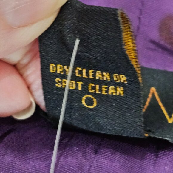 NEW Iman Top 1X Purple Cami Sheer With Attached Cardigan Embellished Sequin - Picture 12 of 14